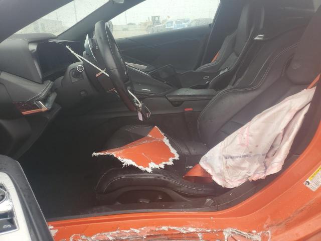 1G1Y62D4XL5110077 - 2020 CHEVROLET CORVETTE STINGRAY 1LT ORANGE photo 7