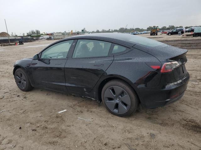 5YJ3E1EA6PF655300 - 2023 TESLA MODEL 3 BLACK photo 2