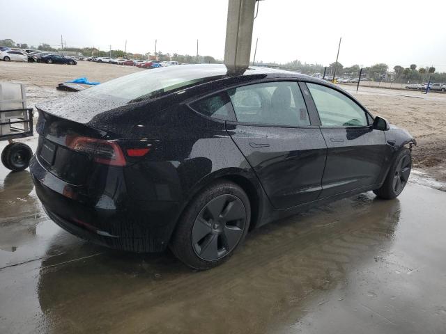 5YJ3E1EA6PF655300 - 2023 TESLA MODEL 3 BLACK photo 3