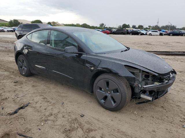 5YJ3E1EA6PF655300 - 2023 TESLA MODEL 3 BLACK photo 4