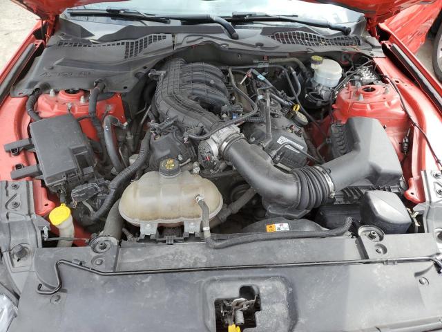 1FA6P8AM4F5354594 - 2015 FORD MUSTANG RED photo 11
