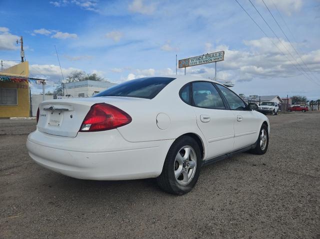 1FAFP53U22A265670 - 2002 FORD TAURUS SE WHITE photo 4