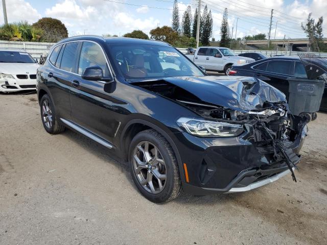 WBX47DP03NN147355 - 2022 BMW X3 SDRIVE30I BLACK photo 4