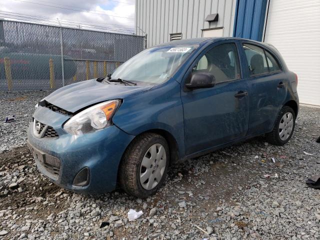 3N1CK3CP1HL264248 - 2017 NISSAN MICRA BLUE photo 1