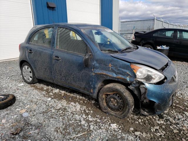 3N1CK3CP1HL264248 - 2017 NISSAN MICRA BLUE photo 4