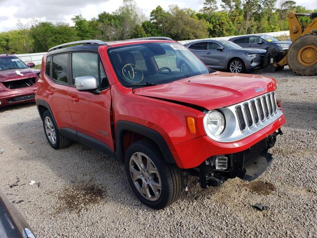 ZACCJBDT8GPC69636 - 2016 JEEP RENEGADE LIMITED RED photo 4