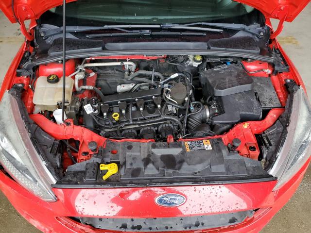 1FADP3K28FL294967 - 2015 FORD FOCUS SE RED photo 11