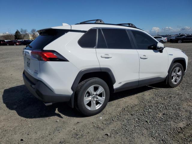 JTMRWRFV0LD069359 - 2020 TOYOTA RAV4 XLE WHITE photo 3