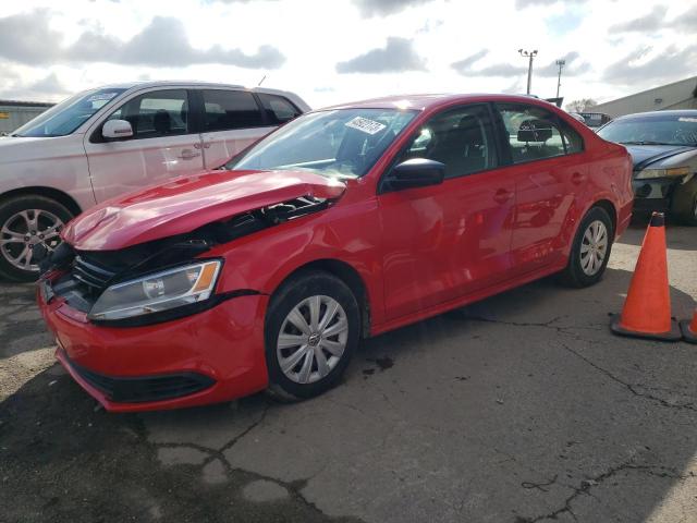 3VW2K7AJ7EM230946 - 2014 VOLKSWAGEN JETTA BASE 红色 照片 1