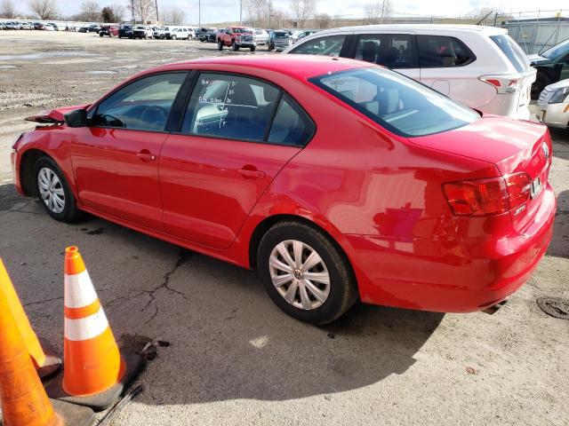 3VW2K7AJ7EM230946 - 2014 VOLKSWAGEN JETTA BASE 红色 照片 2