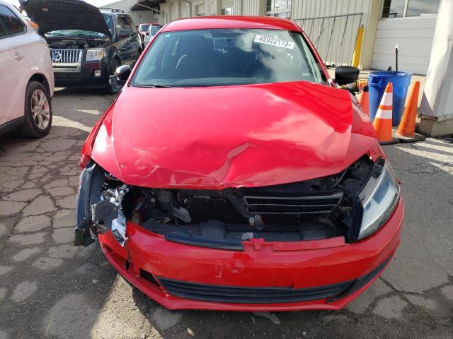 3VW2K7AJ7EM230946 - 2014 VOLKSWAGEN JETTA BASE 红色 照片 5