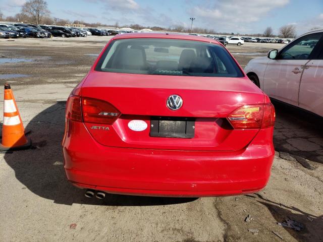 3VW2K7AJ7EM230946 - 2014 VOLKSWAGEN JETTA BASE 红色 照片 6