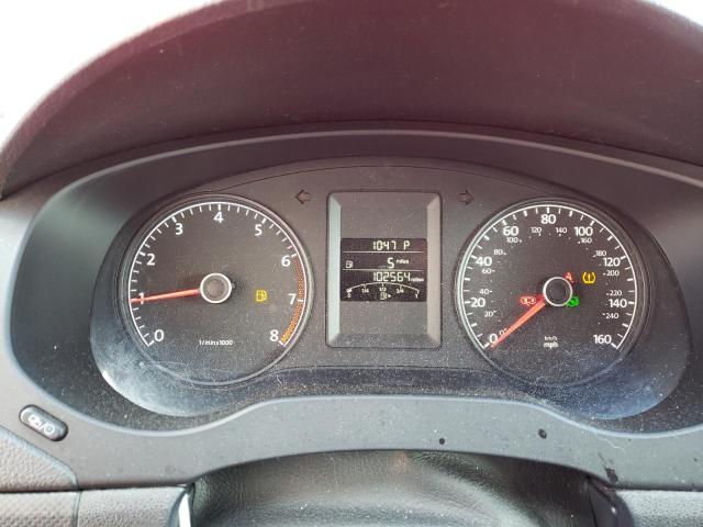 3VW2K7AJ7EM230946 - 2014 VOLKSWAGEN JETTA BASE 红色 照片 9