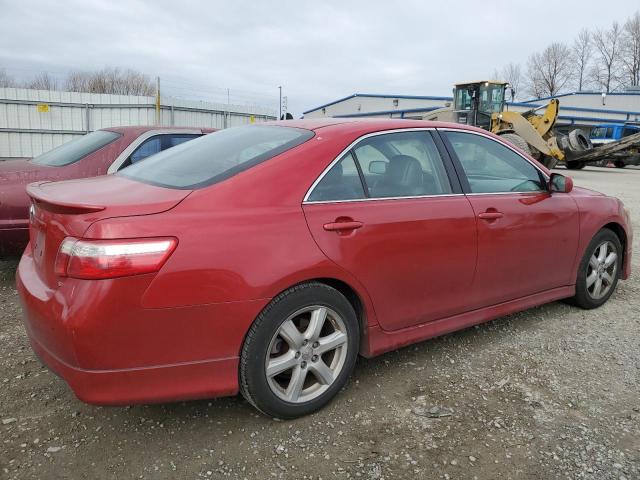 4T1BK46K97U005098 - 2007 TOYOTA CAMRY LE RED photo 3