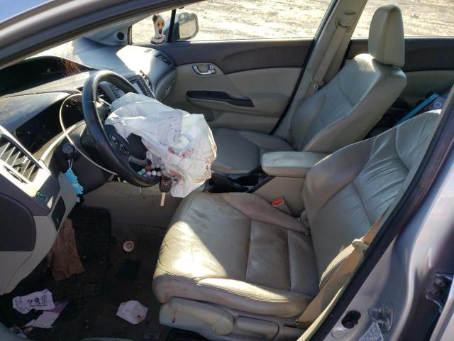 19XFB2F92CE329168 - 2012 HONDA CIVIC EXL SILVER photo 7