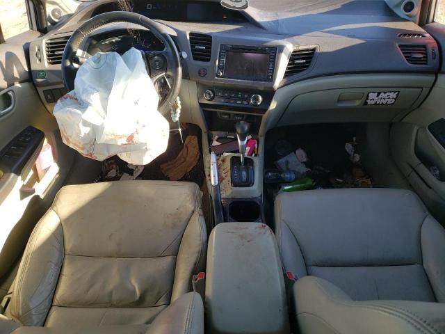 19XFB2F92CE329168 - 2012 HONDA CIVIC EXL SILVER photo 8