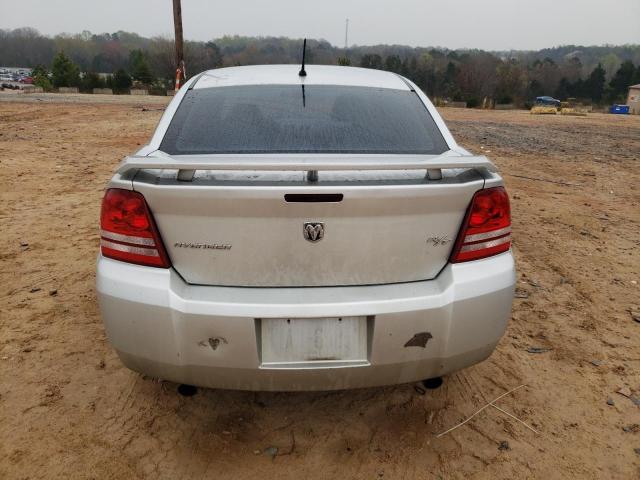 1B3LC76M88N559836 - 2008 DODGE AVENGER R/T SILVER photo 6