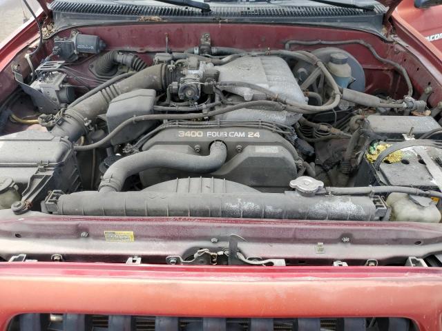 5TESN92N93Z152662 - 2003 TOYOTA TACOMA XTRACAB PRERUNNER წითელი ფოტო 11