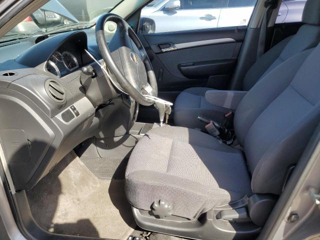 KL1TD5DE4BB168727 - 2011 CHEVROLET AVEO LS Gümüş foto 7