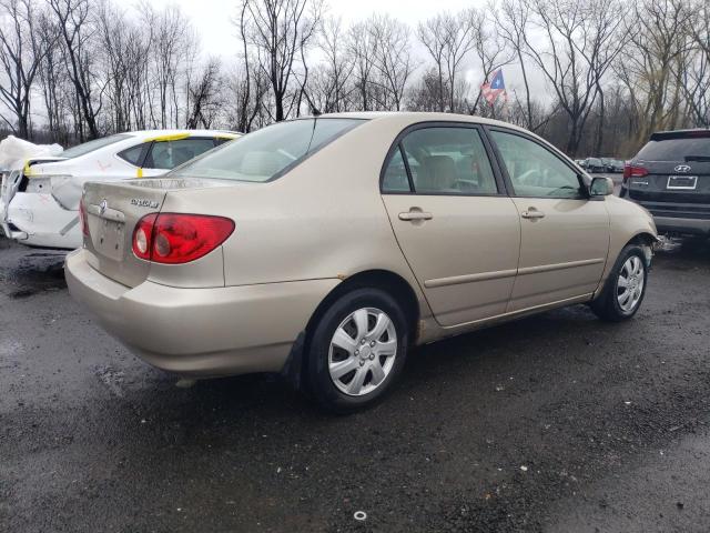 1NXBR32E95Z549538 - 2005 TOYOTA COROLLA CE BEIGE photo 3