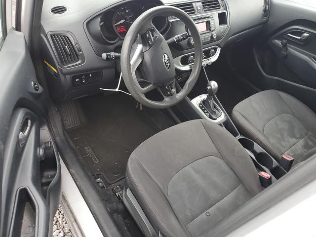 KNADM4A37E6413038 - 2014 KIA RIO LX SILVER photo 8