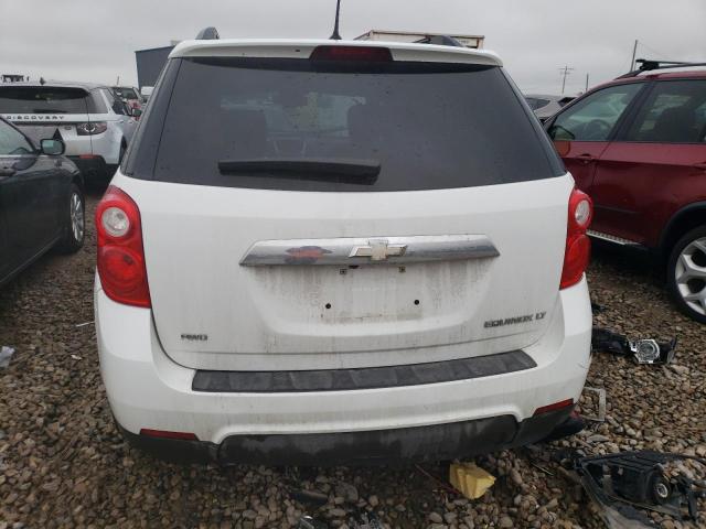 2GNFLNEK3D6294765 - 2013 CHEVROLET EQUINOX LT WHITE photo 6