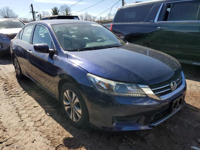 1HGCR2F3XFA240645 - 2015 HONDA ACCORD LX BLUE photo 4