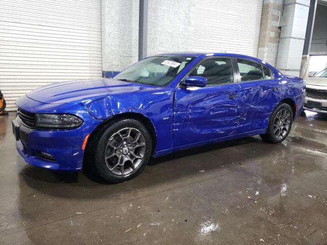 2C3CDXJG3JH158842 - 2018 DODGE CHARGER GT BLUE photo 1