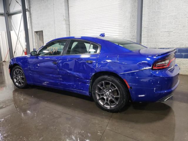 2C3CDXJG3JH158842 - 2018 DODGE CHARGER GT BLUE photo 2