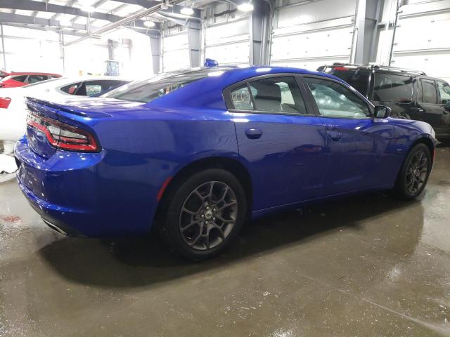 2C3CDXJG3JH158842 - 2018 DODGE CHARGER GT BLUE photo 3