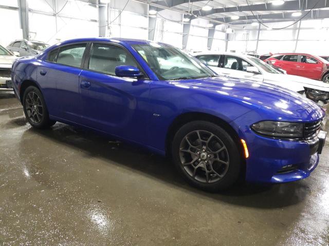 2C3CDXJG3JH158842 - 2018 DODGE CHARGER GT BLUE photo 4