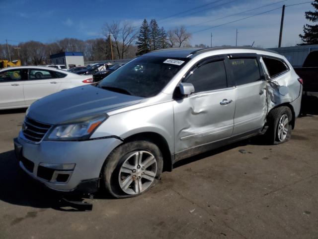 1GNKVHKD3FJ102377 - 2015 CHEVROLET TRAVERSE LT SILVER photo 1