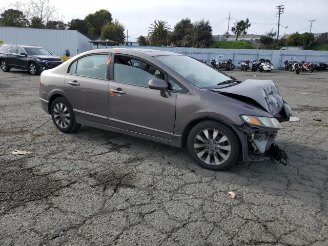19XFA1F9XAE029436 - 2010 HONDA CIVIC EXL ოქროსფერი ფოტო 4