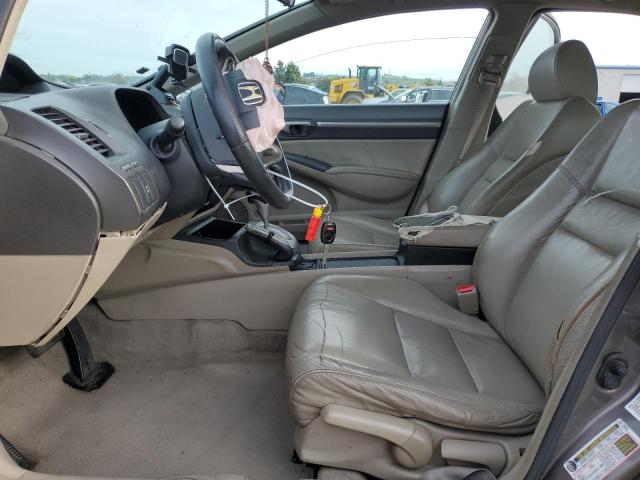 19XFA1F9XAE029436 - 2010 HONDA CIVIC EXL ოქროსფერი ფოტო 7