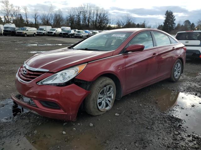 5NPEB4AC8CH343758 - 2012 HYUNDAI SONATA GLS RED photo 1