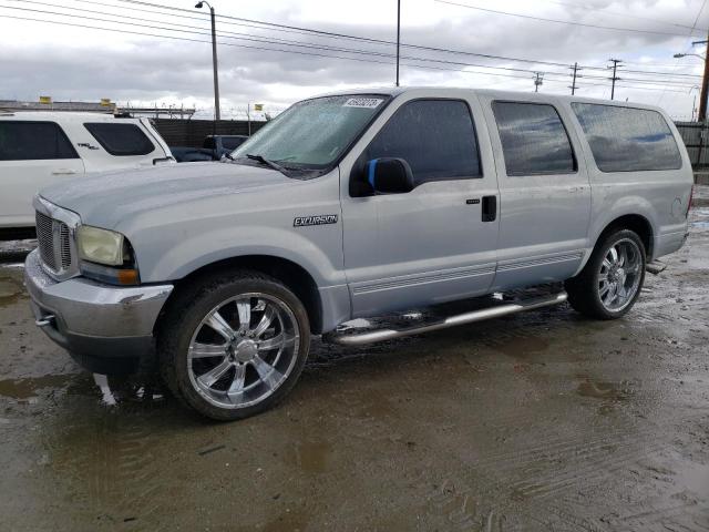 1FMNU40S43EB44690 - 2003 FORD EXCURSION XLT SILVER photo 1