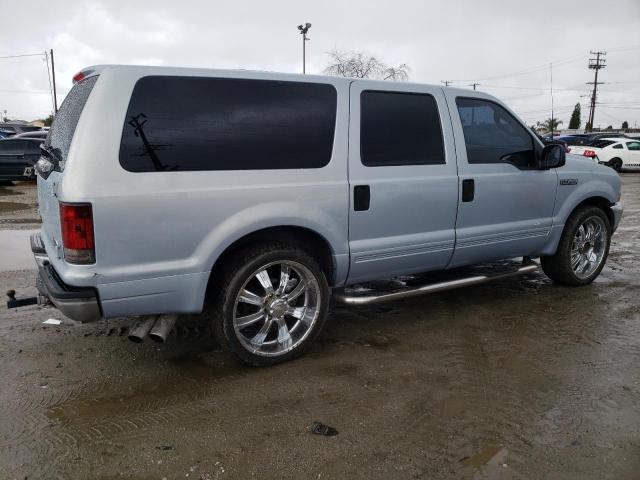 1FMNU40S43EB44690 - 2003 FORD EXCURSION XLT SILVER photo 3