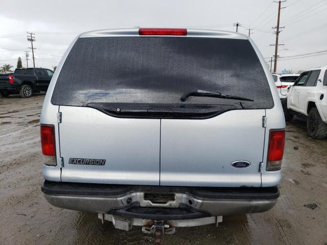 1FMNU40S43EB44690 - 2003 FORD EXCURSION XLT SILVER photo 6