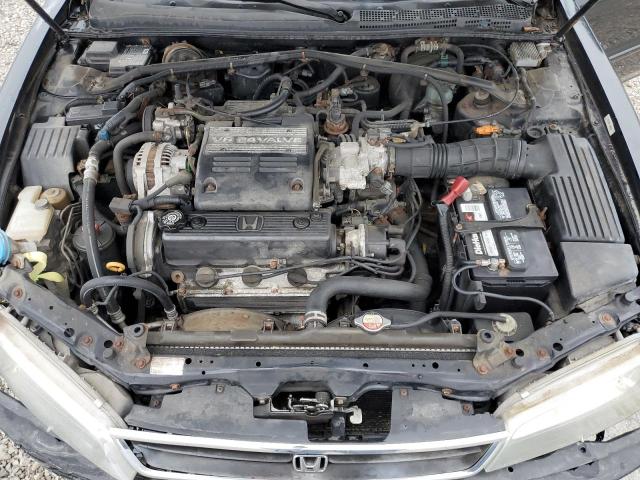 1HGCE6671VA019987 - 1997 HONDA ACCORD EX BLACK photo 11