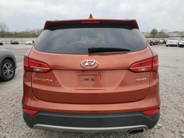 5XYZU3LB7DG088930 - 2013 HYUNDAI SANTA FE S ORANGE photo 6