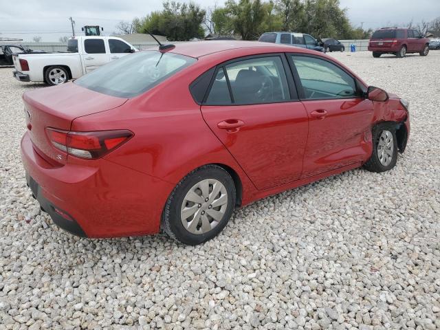 3KPA24AB6JE071329 - 2018 KIA RIO LX RED photo 3