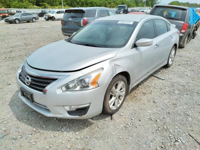 1N4AL3APXEC164621 - 2014 NISSAN ALTIMA 2.5 SILVER photo 2