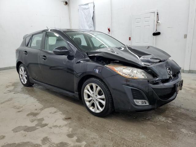 JM1BL1K55B1364054 - 2011 MAZDA 3 S BLACK photo 4