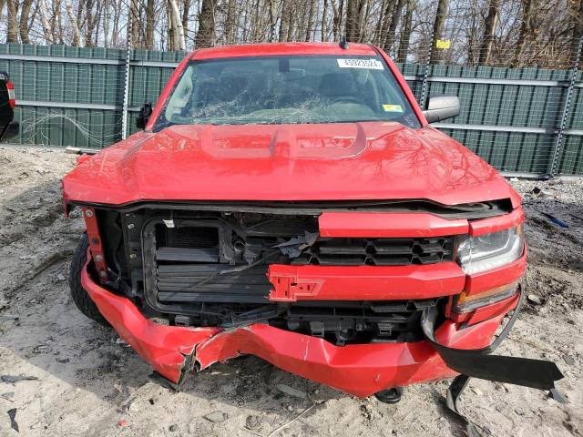 1GCVKPEC7HZ120686 - 2017 CHEVROLET SILVERADO K1500 CUSTOM RED photo 5