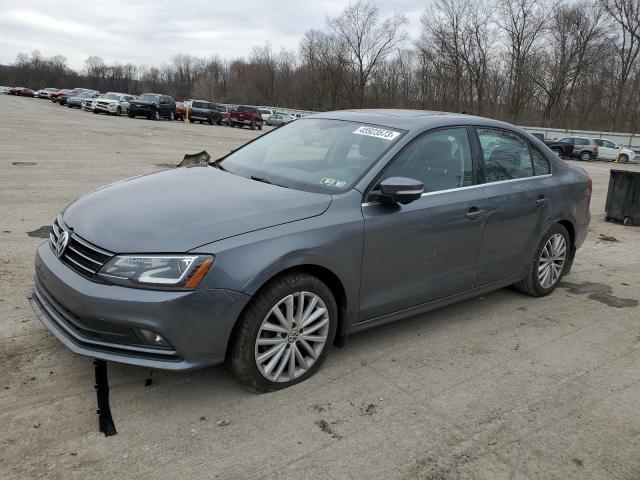 3VWL17AJ3GM310867 - 2016 VOLKSWAGEN JETTA SEL GRAY photo 1