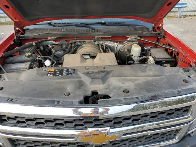 1GCNKPEHXEZ289852 - 2014 CHEVROLET SILVERADO K1500 RED photo 11