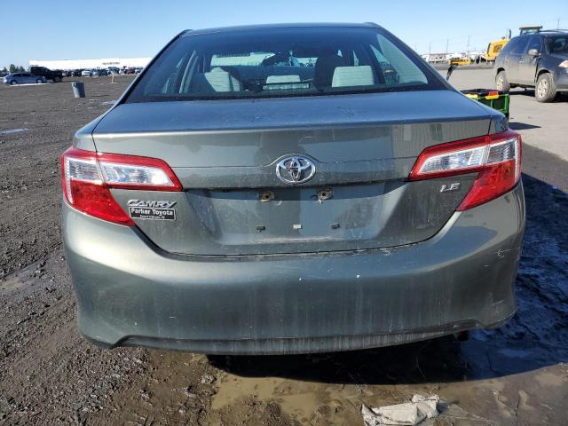 4T4BF1FK7ER424038 - 2014 TOYOTA CAMRY L GRAY photo 6