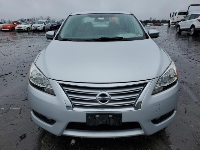 3N1AB7AP9DL669401 - 2013 NISSAN SENTRA S SILVER photo 5