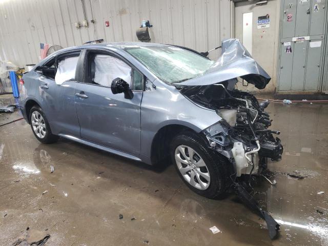 5YFEPMAE6NP292754 - 2022 TOYOTA COROLLA LE BLUE photo 4