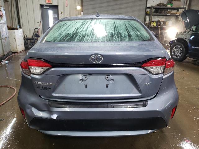 5YFEPMAE6NP292754 - 2022 TOYOTA COROLLA LE BLUE photo 6